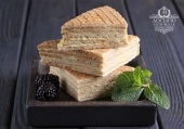 Вафли "Азиатка"  с кремовой нач. вкус банана Московская обл, "ООО "Лосино-Петровская КФ" (2,5кг)