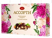 Конфеты "Пионы" Ассорти с лесным орехом (154гр) г.Москва ООО "ЛЮСИ" (1шт)